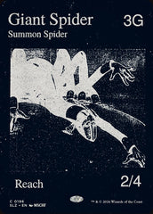Aranha Gigante / Giant Spider - Magic: The Gathering - MoxLand