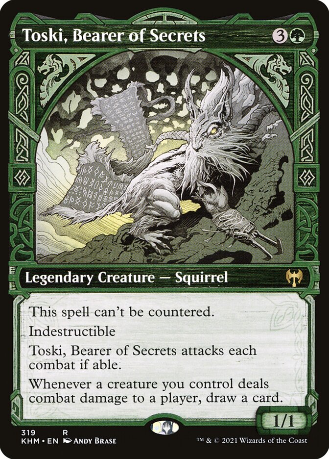 Toski, Portador dos Segredos / Toski, Bearer of Secrets - Magic: The Gathering - MoxLand