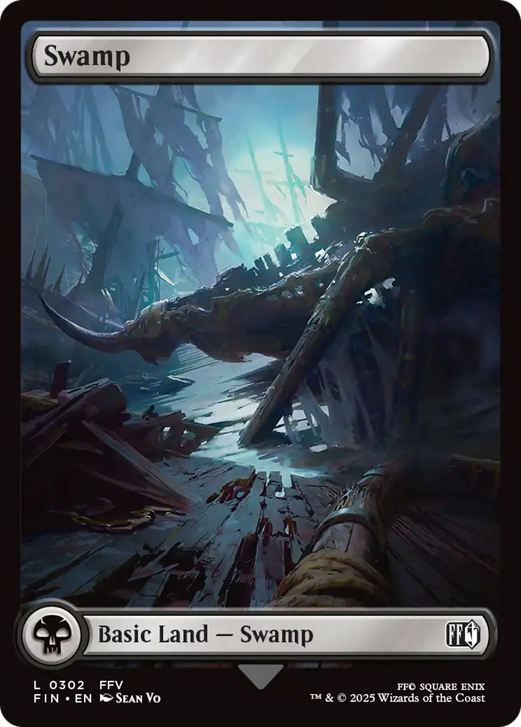 Pântano / Swamp - Magic: The Gathering - MoxLand
