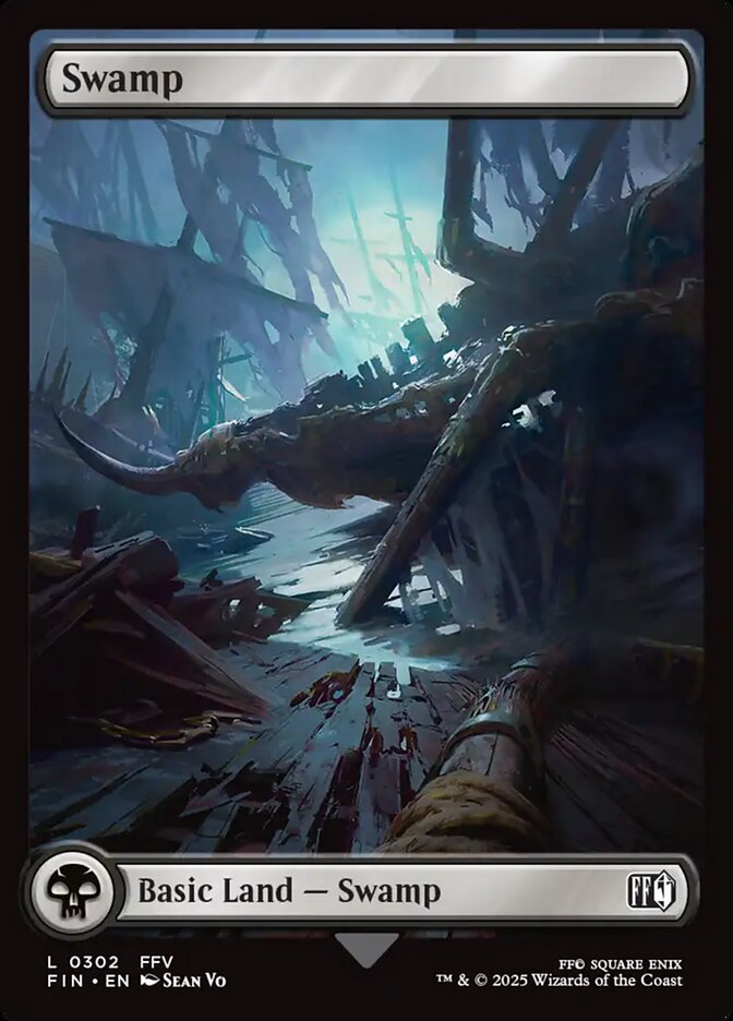 Pântano / Swamp - Magic: The Gathering - MoxLand