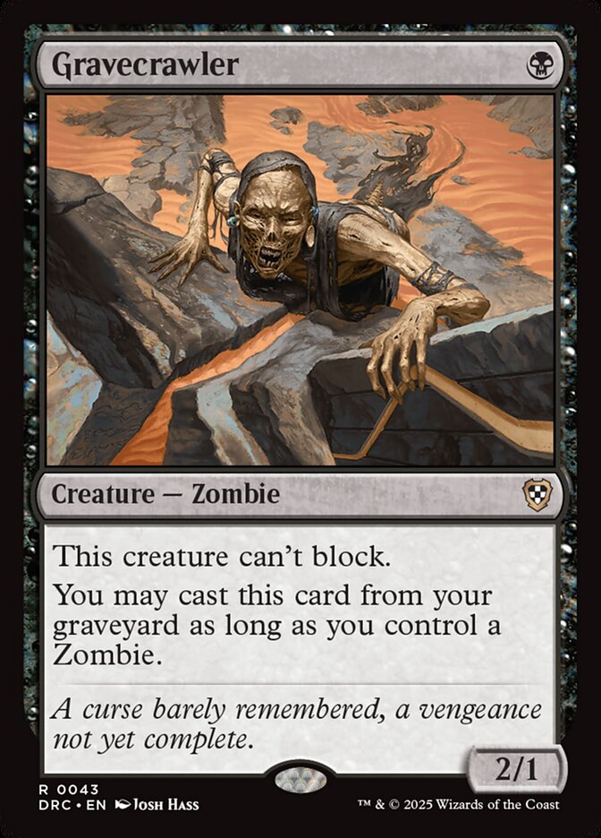 Rastejador de Túmulo / Gravecrawler - Magic: The Gathering - MoxLand