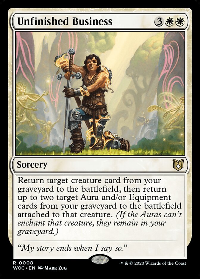 Assuntos Pendentes / Unfinished Business - Magic: The Gathering - MoxLand