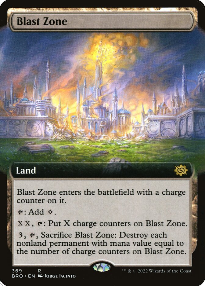 Zona de Explosão / Blast Zone - Magic: The Gathering - MoxLand