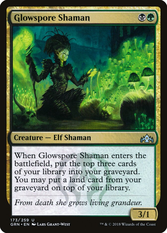 Xamã Lumispórea / Glowspore Shaman - Magic: The Gathering - MoxLand