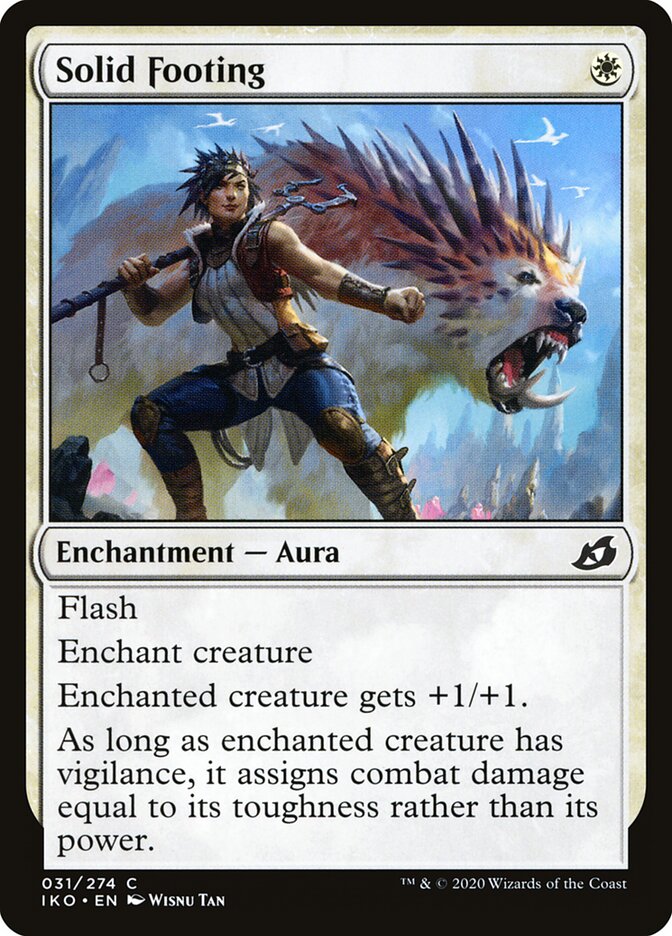 Base Sólida / Solid Footing - Magic: The Gathering - MoxLand