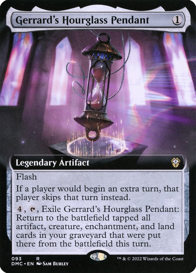 Pingente de Ampulheta de Gerrard / Gerrard's Hourglass Pendant - Magic: The Gathering - MoxLand