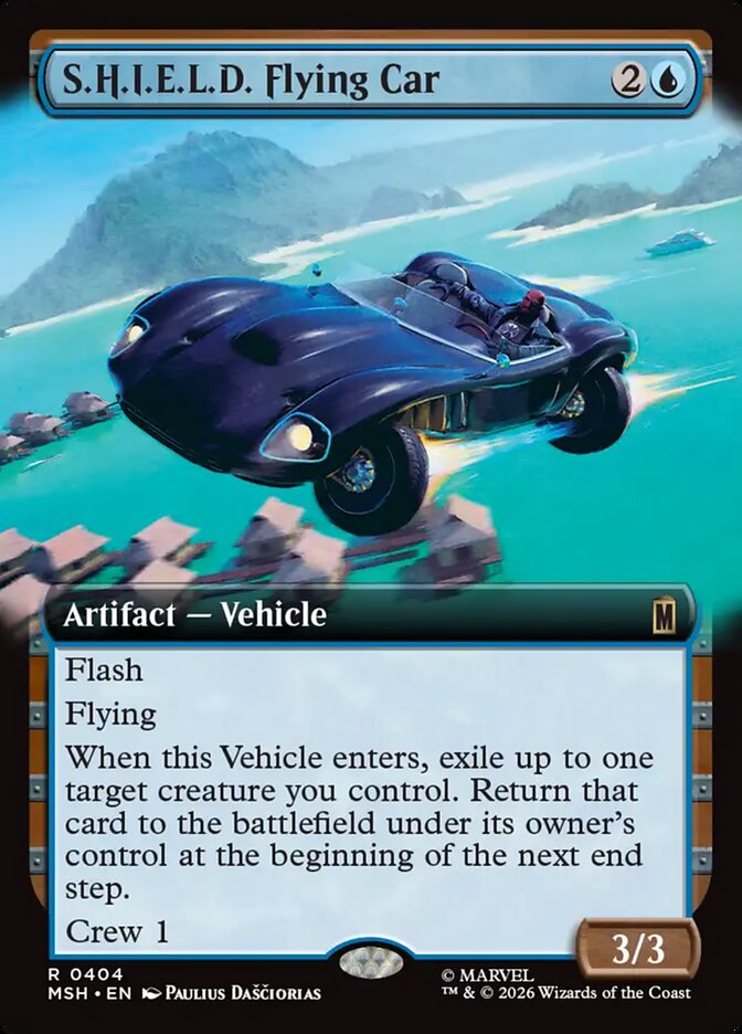 S.H.I.E.L.D. Flying Car - Magic: The Gathering - MoxLand