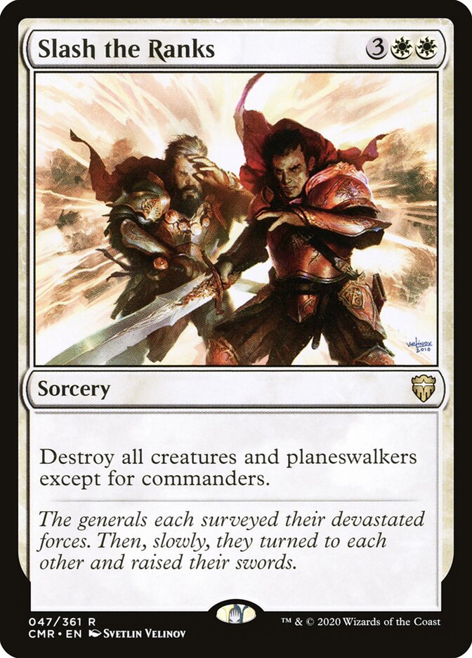 Trinchar as Fileiras / Slash the Ranks - Magic: The Gathering - MoxLand