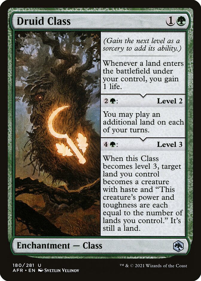 Classe: Druida / Druid Class - Magic: The Gathering - MoxLand