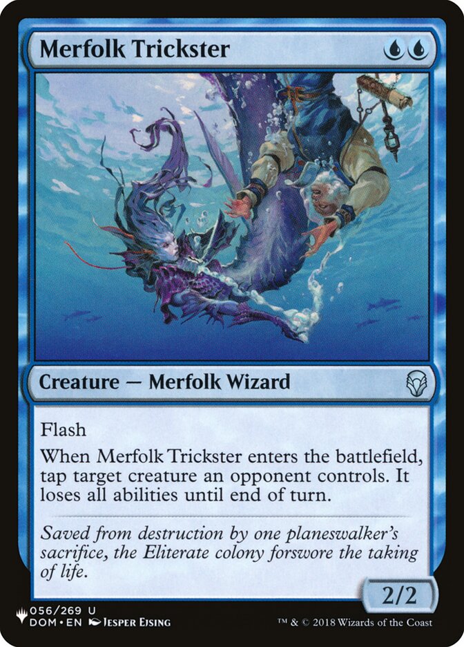 Trapaceira Tritã / Merfolk Trickster - Magic: The Gathering - MoxLand