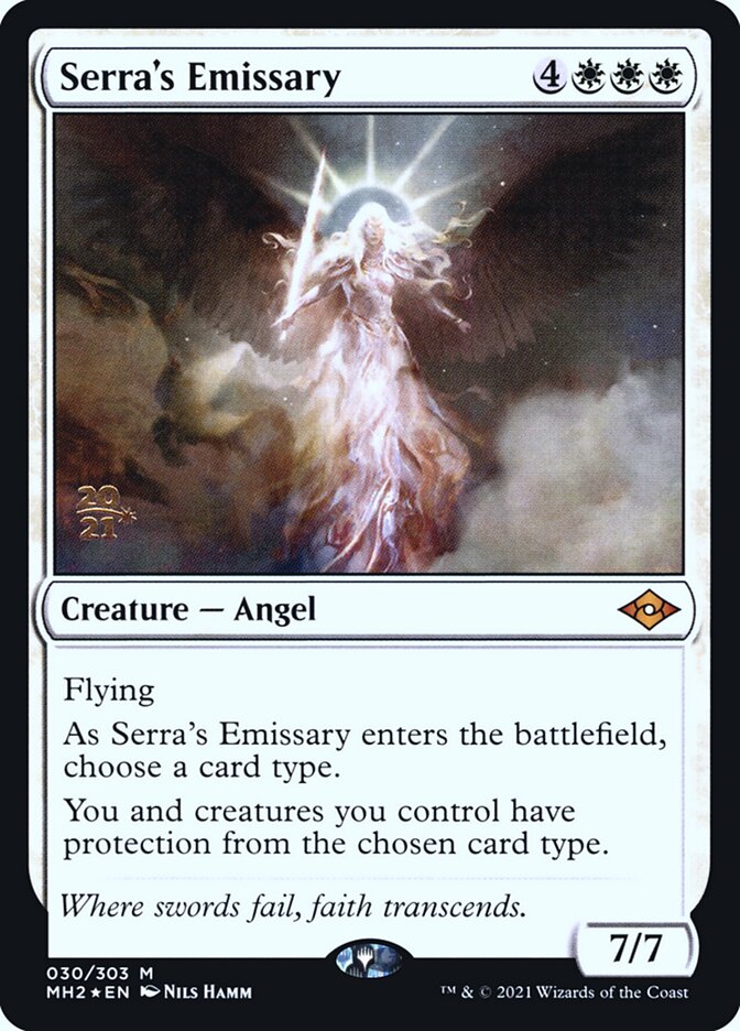 Emissária de Serra / Serra's Emissary - Magic: The Gathering - MoxLand