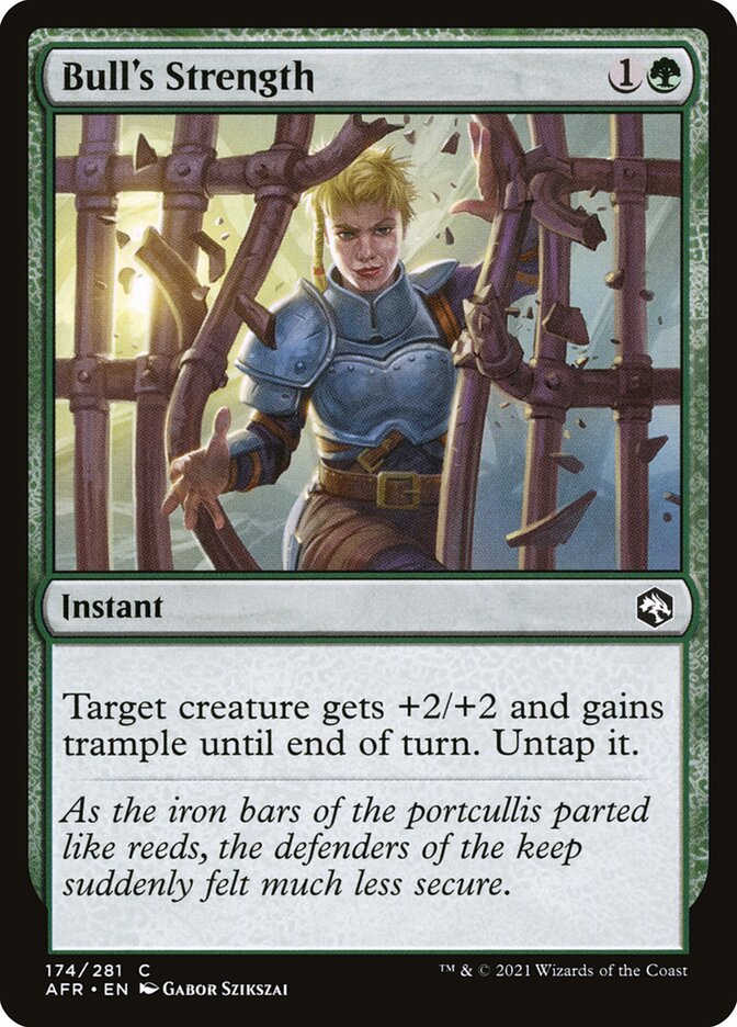 Força do Touro / Bull's Strength - Magic: The Gathering - MoxLand