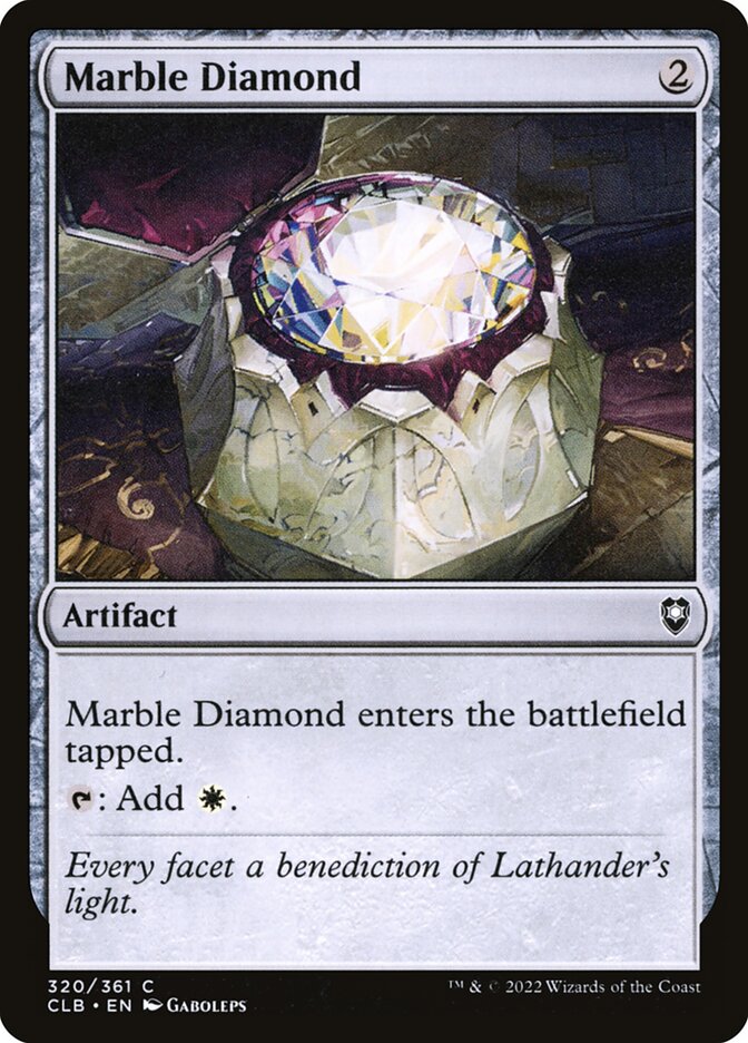 Diamante de Mármore / Marble Diamond - Magic: The Gathering - MoxLand
