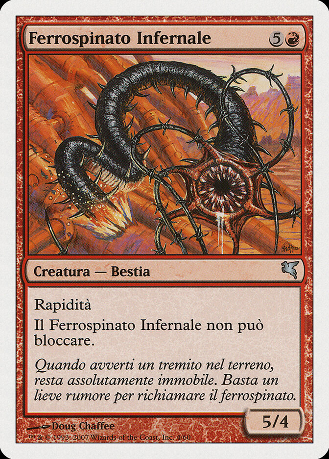 Fera Avernal Ferrifarpada / Iron-Barb Hellion - Magic: The Gathering - MoxLand