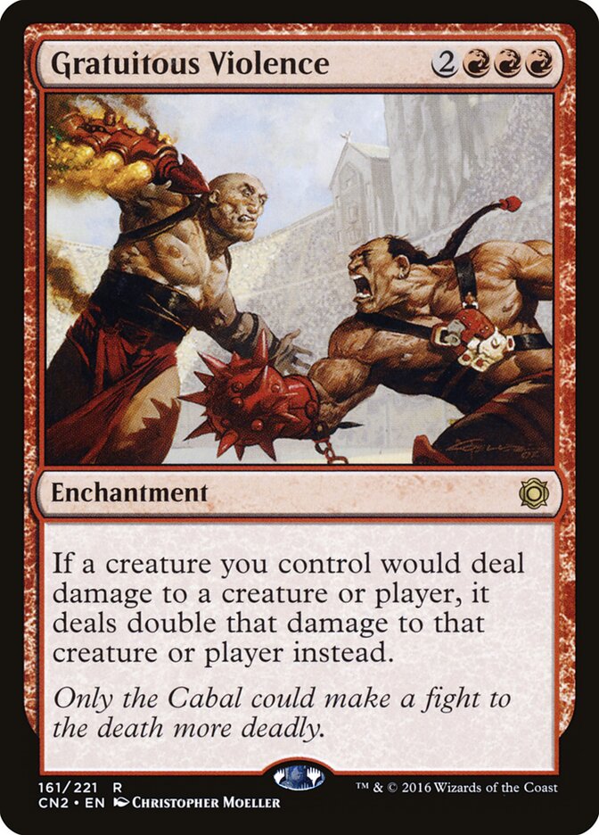 Violência Gratuita / Gratuitous Violence - Magic: The Gathering - MoxLand
