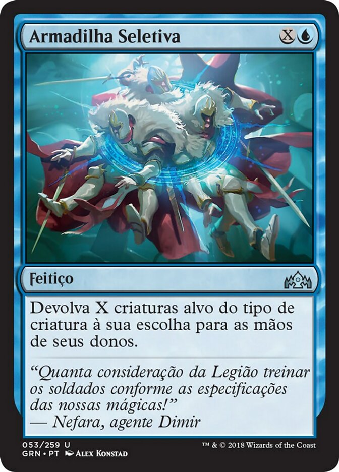 Armadilha Seletiva
 / Selective Snare - Magic: The Gathering - MoxLand