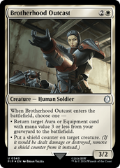 Brotherhood Outcast - Magic: The Gathering - MoxLand