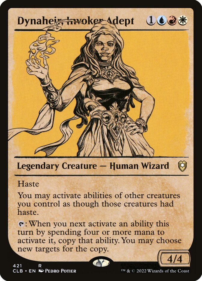 Dynaheir, Adepta Invocadora / Dynaheir, Invoker Adept - Magic: The Gathering - MoxLand