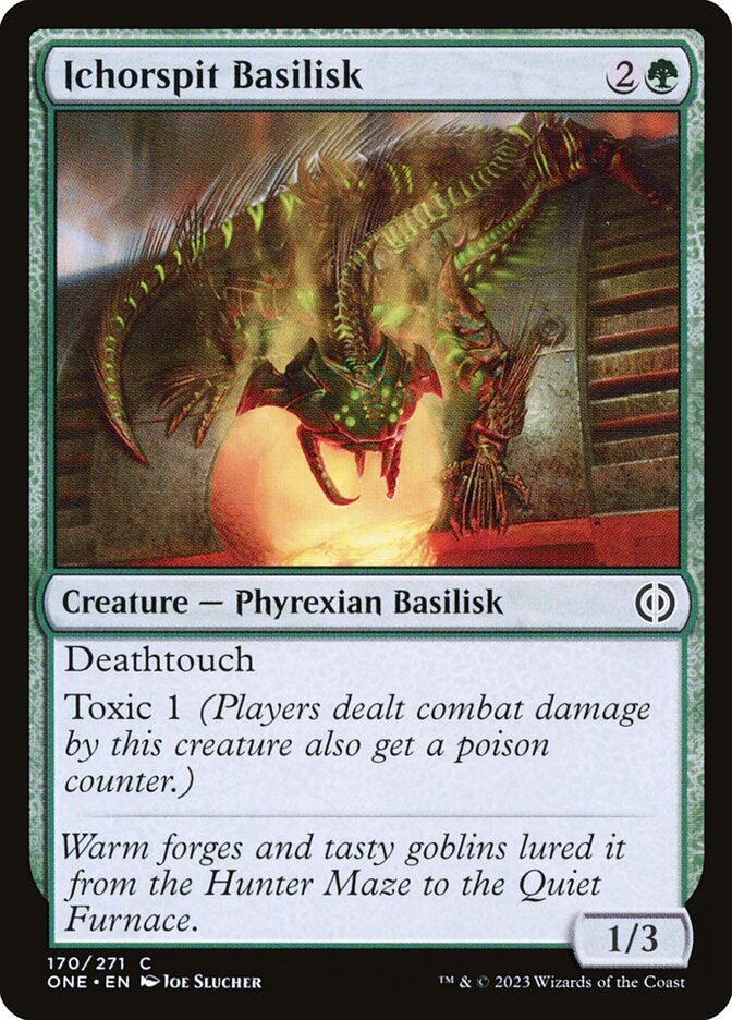 Basilisco Cospe-icor / Ichorspit Basilisk - Magic: The Gathering - MoxLand