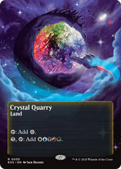 Mina de Cristal / Crystal Quarry - Magic: The Gathering - MoxLand