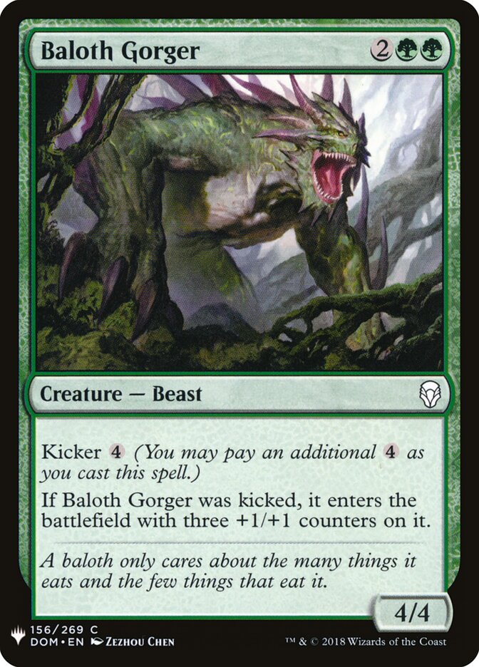 Devorador Baloth / Baloth Gorger - Magic: The Gathering - MoxLand