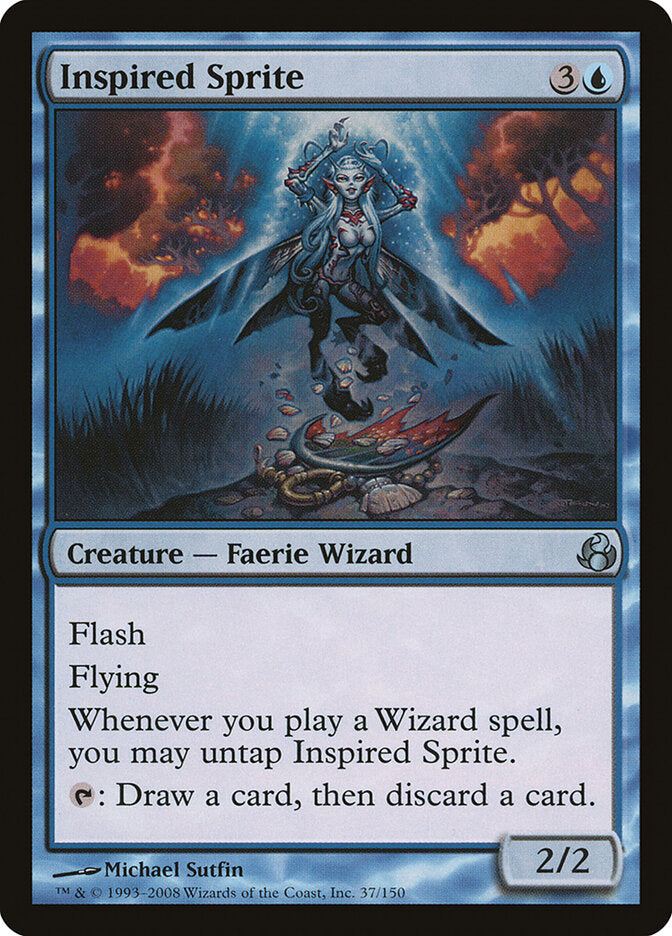 Sílfide Inspirada / Inspired Sprite - Magic: The Gathering - MoxLand