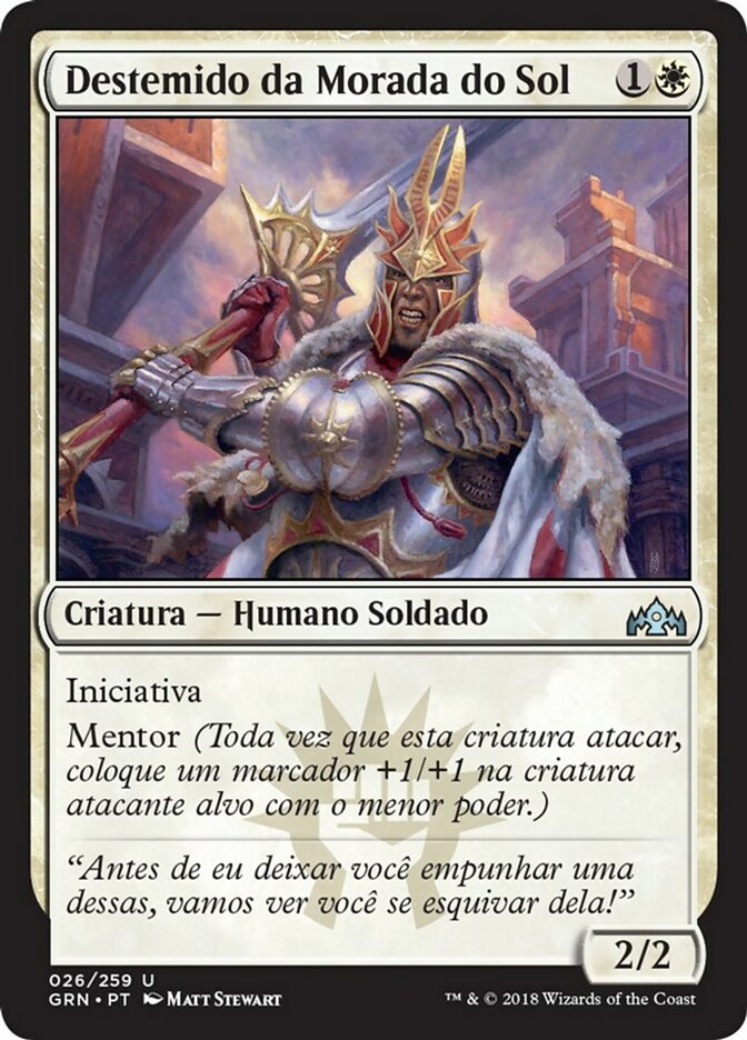 Destemido da Morada do Sol / Sunhome Stalwart - Magic: The Gathering - MoxLand