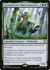 Mangasverdes, Feiticeira-maro / Greensleeves, Maro-Sorcerer - Magic: The Gathering - MoxLand