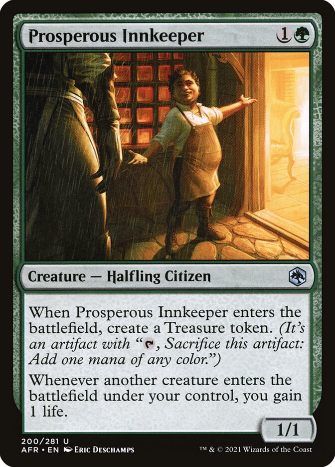 Taverneiro Próspero / Prosperous Innkeeper - Magic: The Gathering - MoxLand