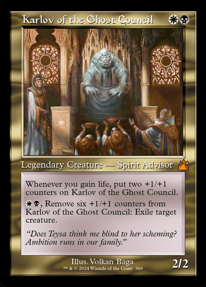 Karlov do Conselho Fantasma / Karlov of the Ghost Council - Magic: The Gathering - MoxLand