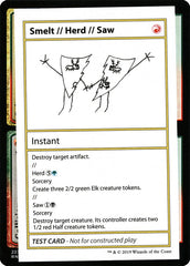 Smelt / Herd / Saw - Magic: The Gathering - MoxLand