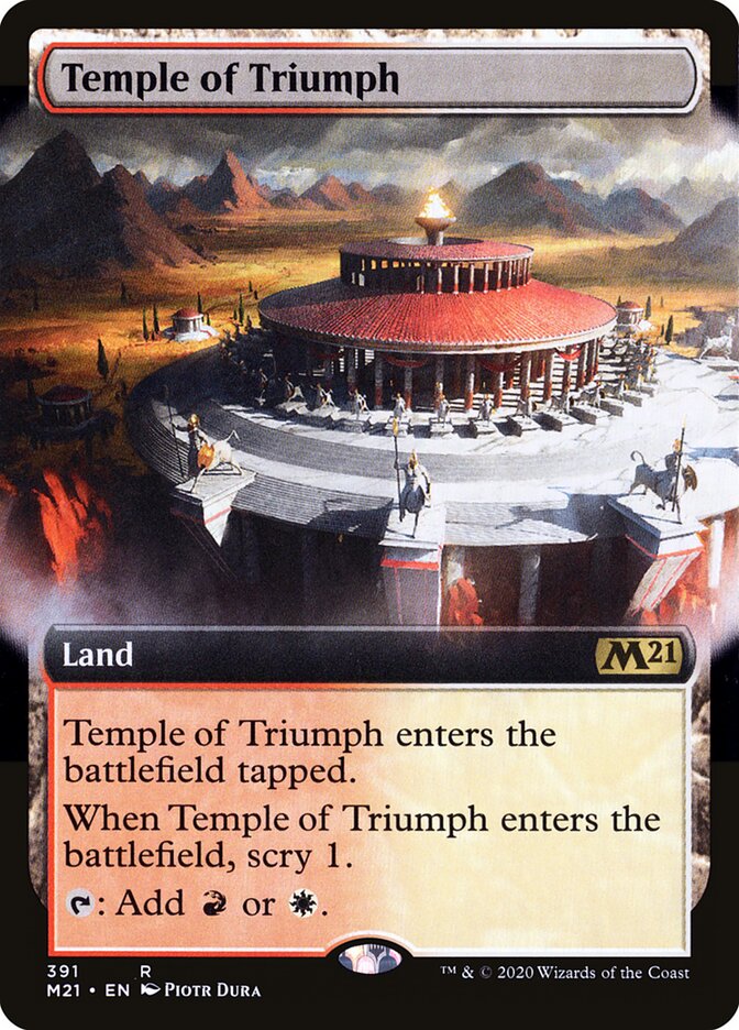 Templo do Triunfo / Temple of Triumph - Magic: The Gathering - MoxLand