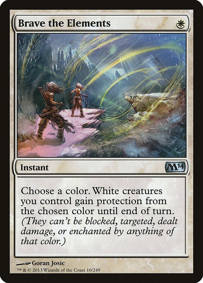 Enfrentar os Elementos / Brave the Elements - Magic: The Gathering - MoxLand