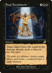 Punição Final / Final Punishment - Magic: The Gathering - MoxLand