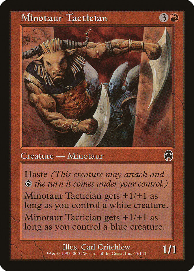 Minotauro Estrategista / Minotaur Tactician - Magic: The Gathering - MoxLand