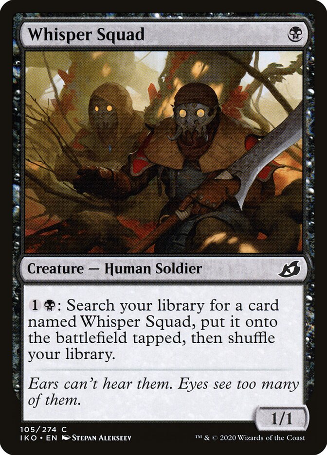 Esquadrão dos Sussurros / Whisper Squad - Magic: The Gathering - MoxLand