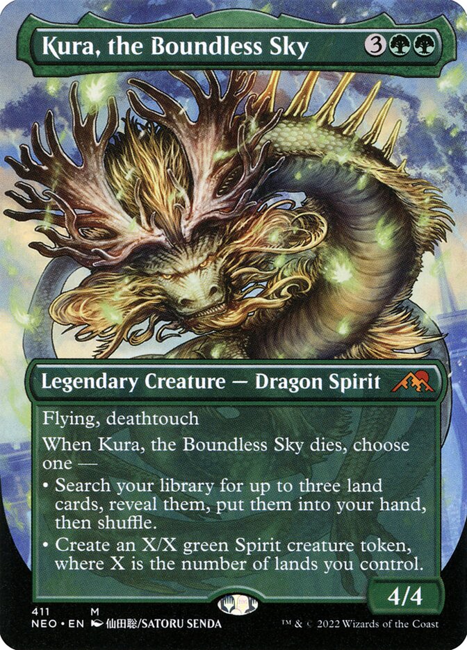Kura, o Céu Ilimitado / Kura, the Boundless Sky - Magic: The Gathering - MoxLand
