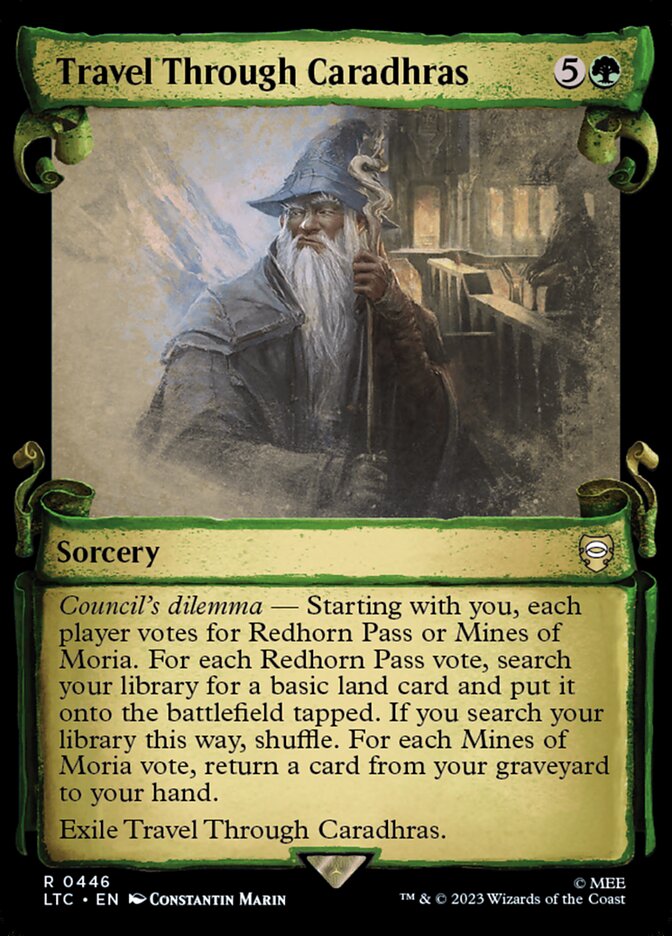Travessia de Caradhras / Travel Through Caradhras - Magic: The Gathering - MoxLand