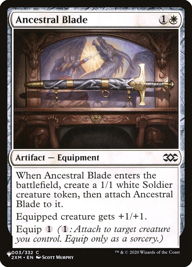 Lâmina Ancestral / Ancestral Blade - Magic: The Gathering - MoxLand