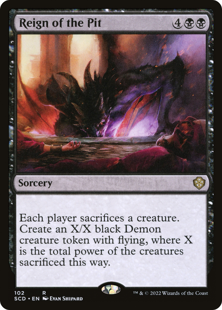Reinado das Profundezas / Reign of the Pit - Magic: The Gathering - MoxLand