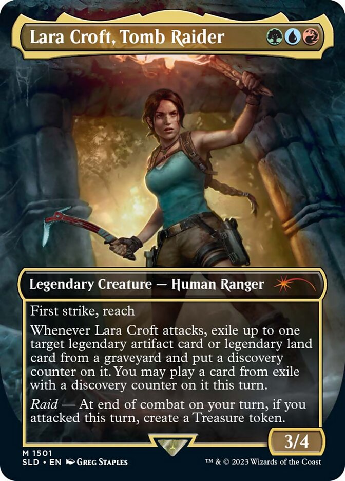 Lara Croft, Tomb Raider - Magic: The Gathering - MoxLand