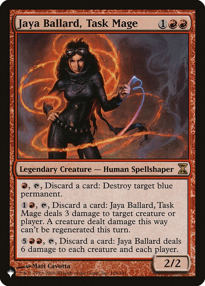 Jaya Ballard, Maga Especialista / Jaya Ballard, Task Mage - Magic: The Gathering - MoxLand