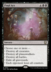 Final Act - Magic: The Gathering - MoxLand