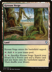 Orla Krosana / Krosan Verge - Magic: The Gathering - MoxLand