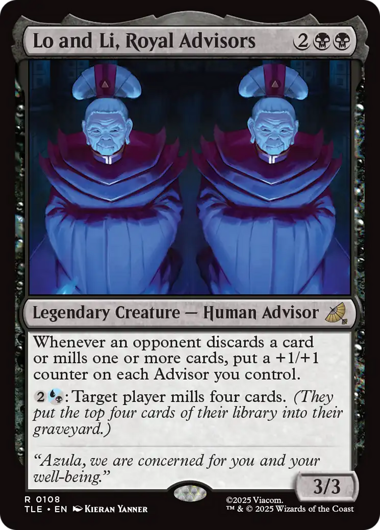 Lo e Li, Conselheiras Reais / Lo and Li, Royal Advisors - Magic: The Gathering - MoxLand