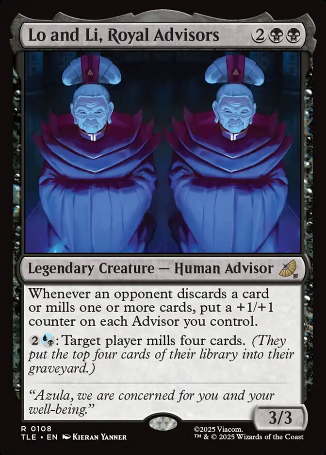 Lo e Li, Conselheiras Reais / Lo and Li, Royal Advisors - Magic: The Gathering - MoxLand