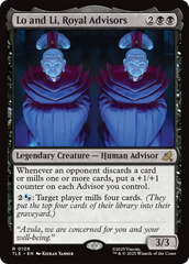 Lo e Li, Conselheiras Reais / Lo and Li, Royal Advisors - Magic: The Gathering - MoxLand