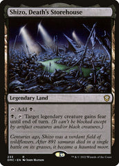 Shizo, o Armazém da Morte / Shizo, Death's Storehouse - Magic: The Gathering - MoxLand