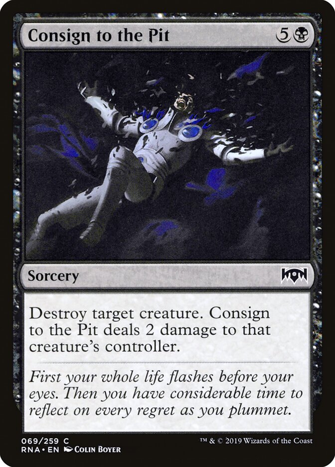 Condenar ao Poço / Consign to the Pit - Magic: The Gathering - MoxLand