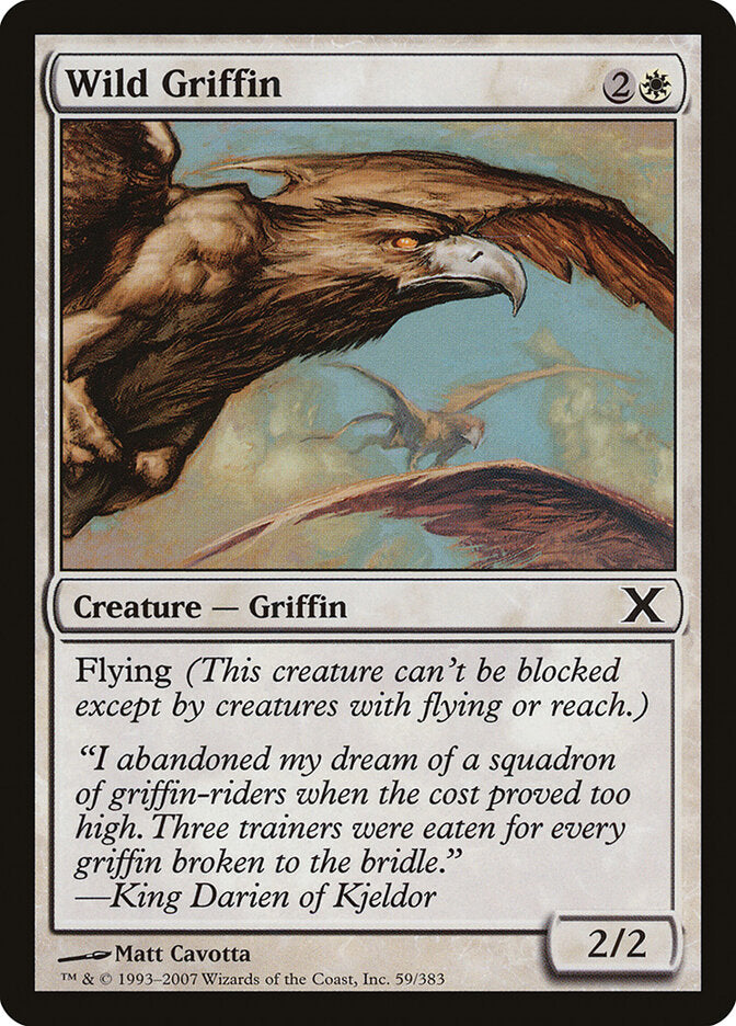Grifo Selvagem / Wild Griffin - Magic: The Gathering - MoxLand